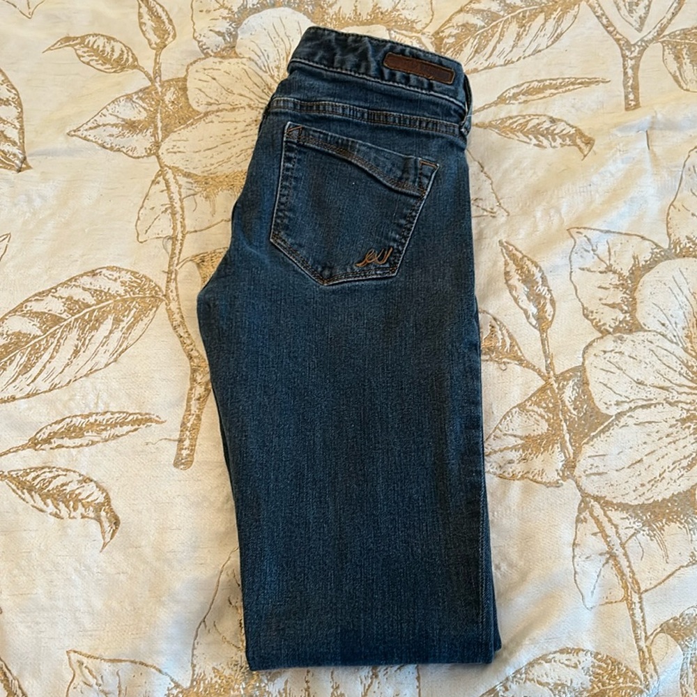 Express Barely Boot Stella Low Rise Jeans Size 2